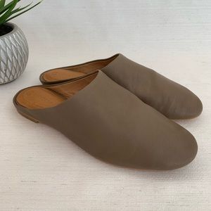 New Corso Como Briannah Light Brown Leather Mules Woman’s 7M